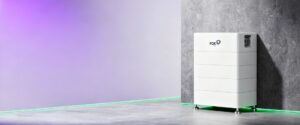 Fox ESS CQ7 high-voltage home battery installed in a modern room