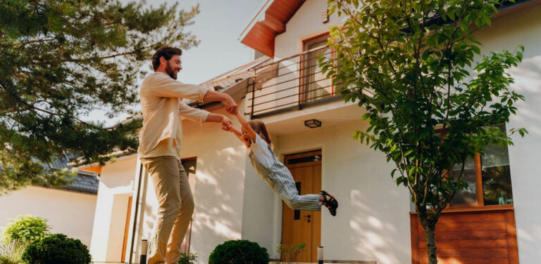 A Melbourne family home that could claim the federal home battery rebate